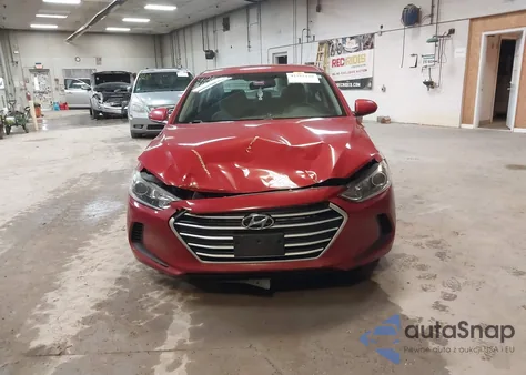 2017 Hyundai Elantra Se z USA, uszkodzony, nr VIN KMHD74LF3HU074100